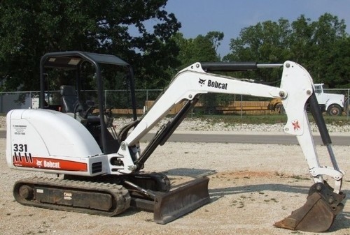 BOBCAT 331, 331E, 334 EXCAVATOR SERVICE REPAIR MANUAL (331 - S/N AACS11001 & Above)