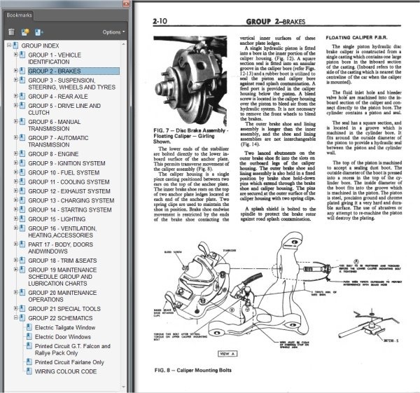 Ford Falcon XA Fairmont GT Fairlane ZF Repair Manual