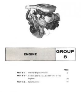 Ford 302 and 351 V8 Cleveland Engine Overhaul Repair Manual