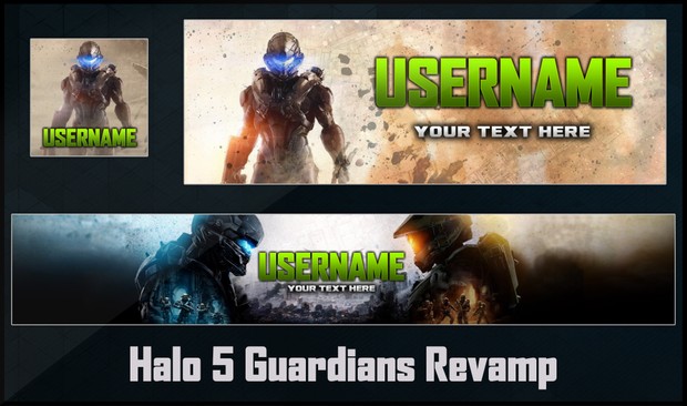 Halo 5 Social Media Revamp