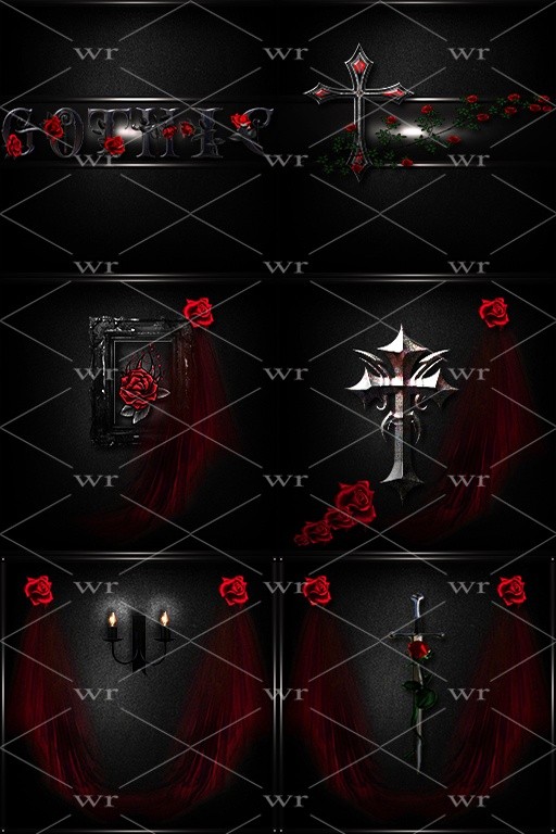 ~ GOTHIC IMVU TEXTURE PACK ~