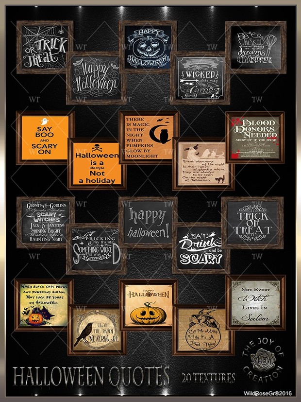 ~ HALLOWEEN QUOTES ~