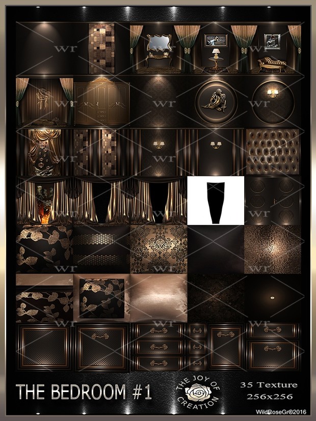 ~ THE BEDROOM #1 TEXTURE PACK ~