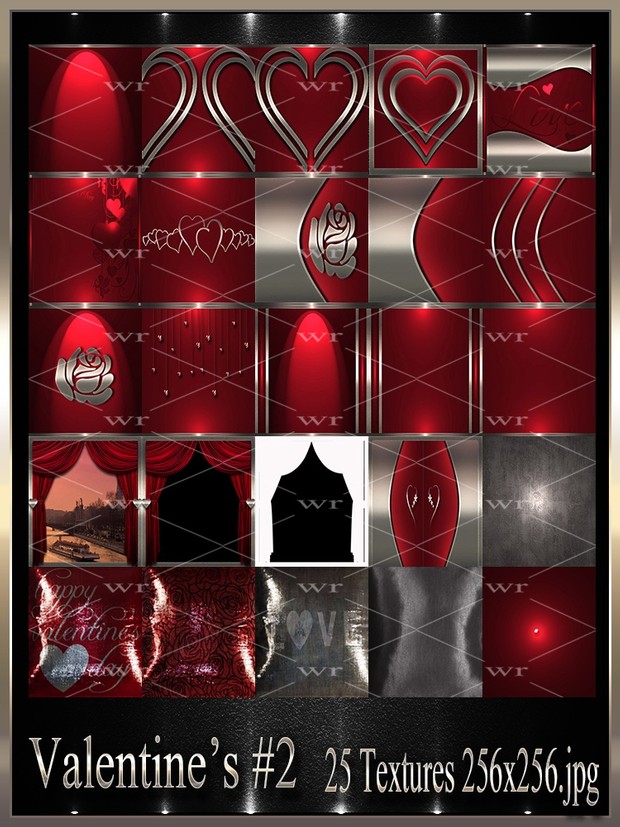 ~ VALENTINE'S #2 IMVU TEXTURE PACK ~