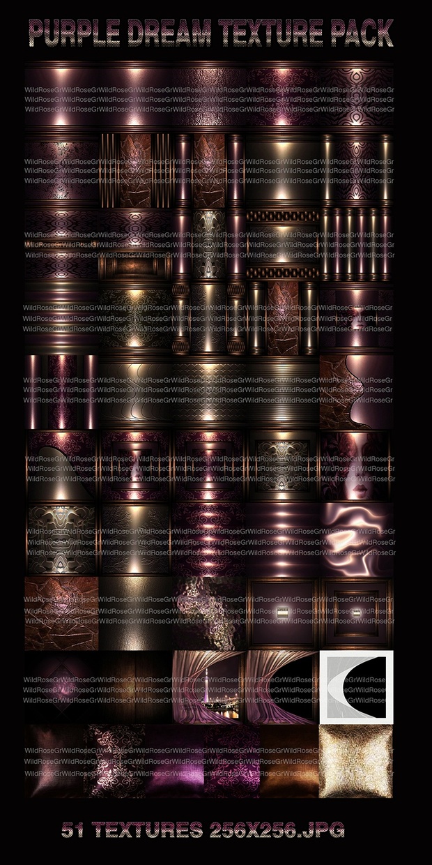 ~ PURPLE DREAM IMVU TEXTURE PACK ~