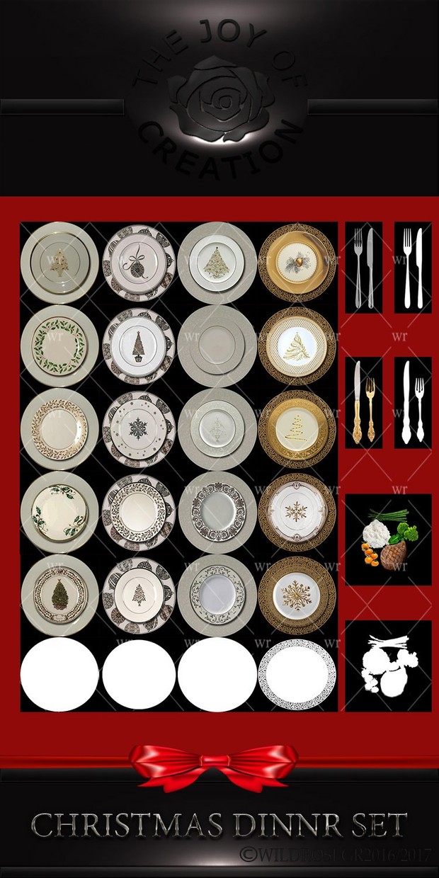 CHRISTMAS DINNER SET