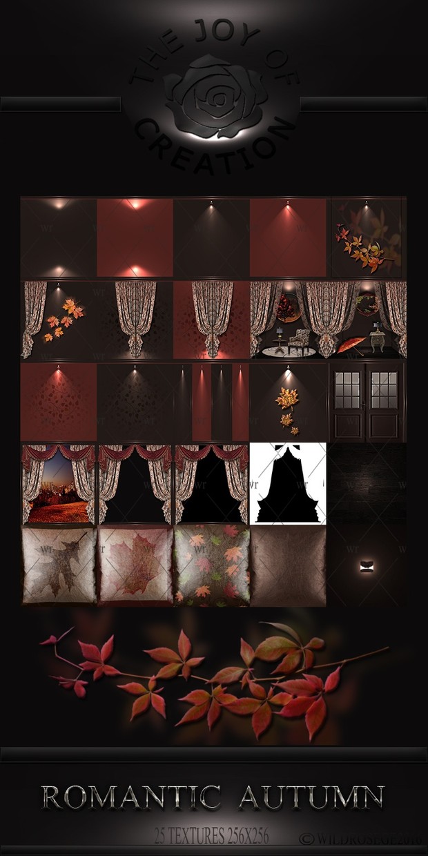 ~ ROMANTIC AUTUMN TEXTURE PACK ~