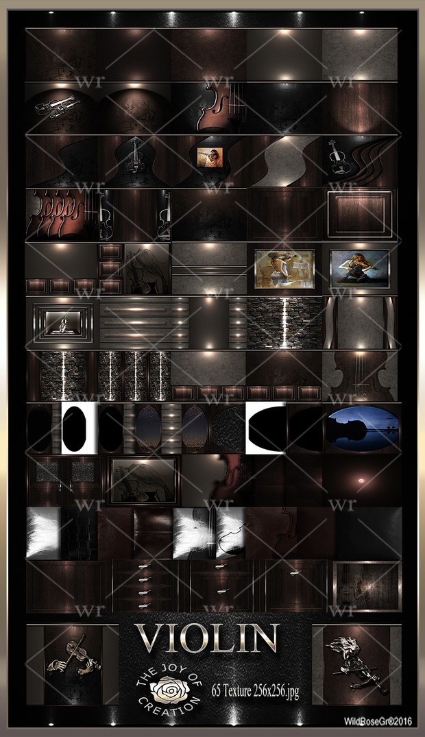 ~ VIOLIN TEXTURE PACK ~