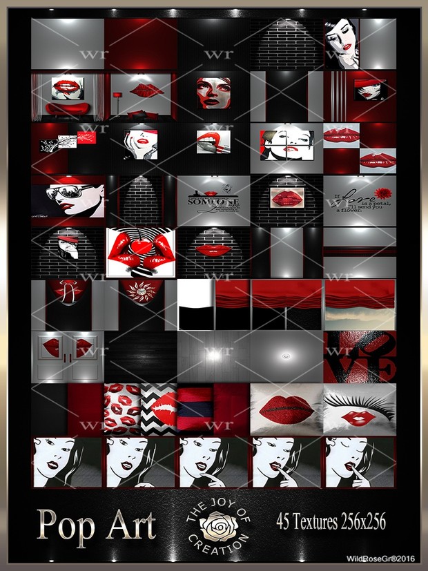 ~ POP ART TEXTURE PACK ~