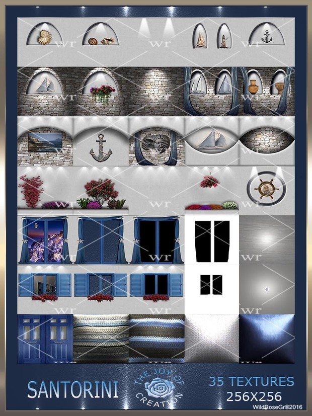 ~ SANTORINI TEXTURE PACK ~