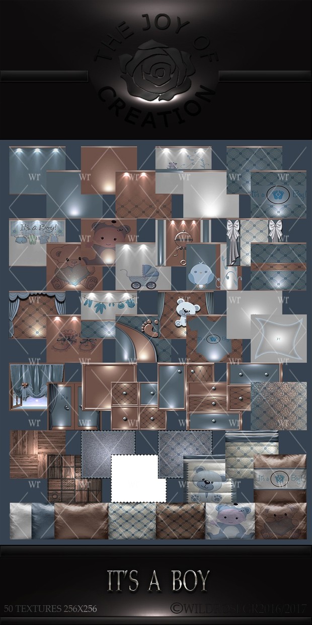 IT'S A BOY TEXTURE PACK