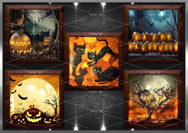 ~ PUMPKIN WALL ART ~