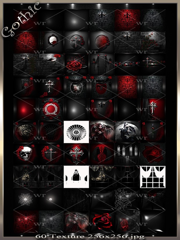 ~ GOTHIC IMVU TEXTURE PACK ~