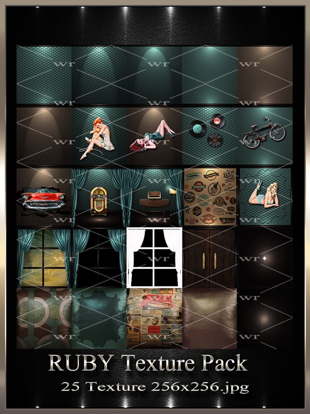 ~ RUBY IMVU TEXTURE PACK ~