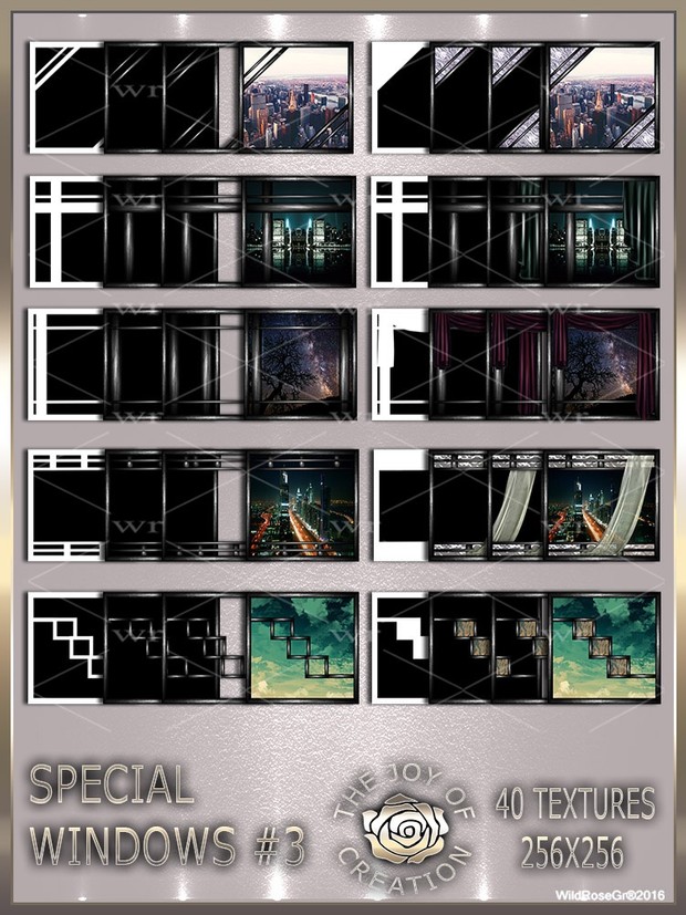 ~ SPECIAL WINDOWS #3 TEXTURE PACK ~