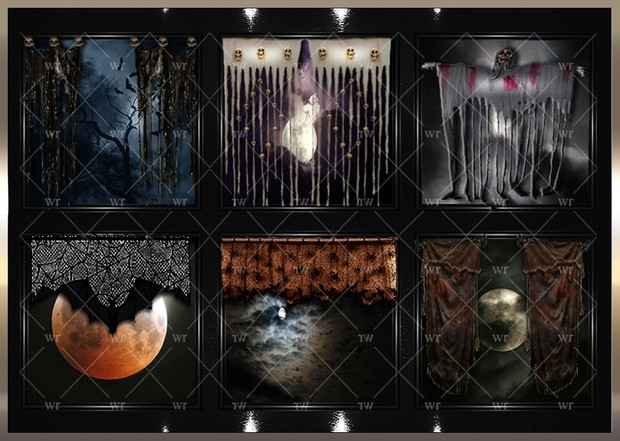 ~ HALLOWEEN WINDOWS TEXTURE PACK ~