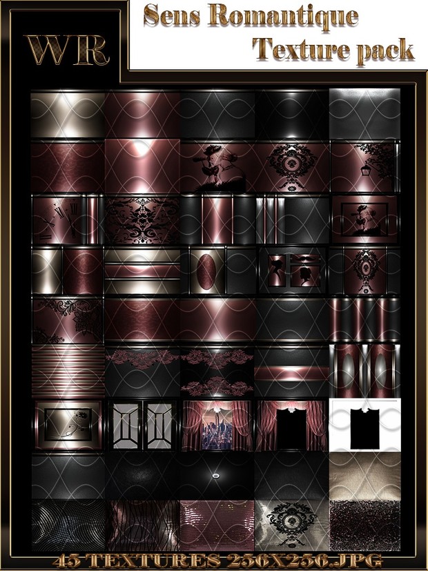 ~ SENS ROMANTIQUE IMVU TEXTURE PACK ~