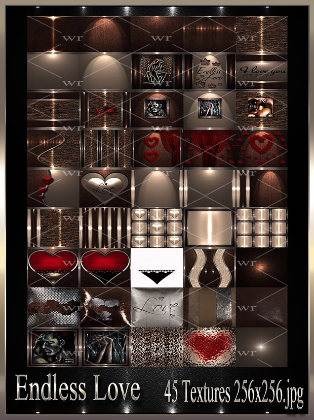 ~ ENDLESS LOVE IMVU TEXTURE PACK ~