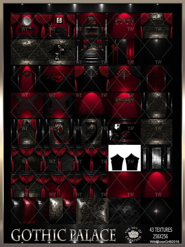~ GOTHIC PALACE ~ TEXTURE PACK