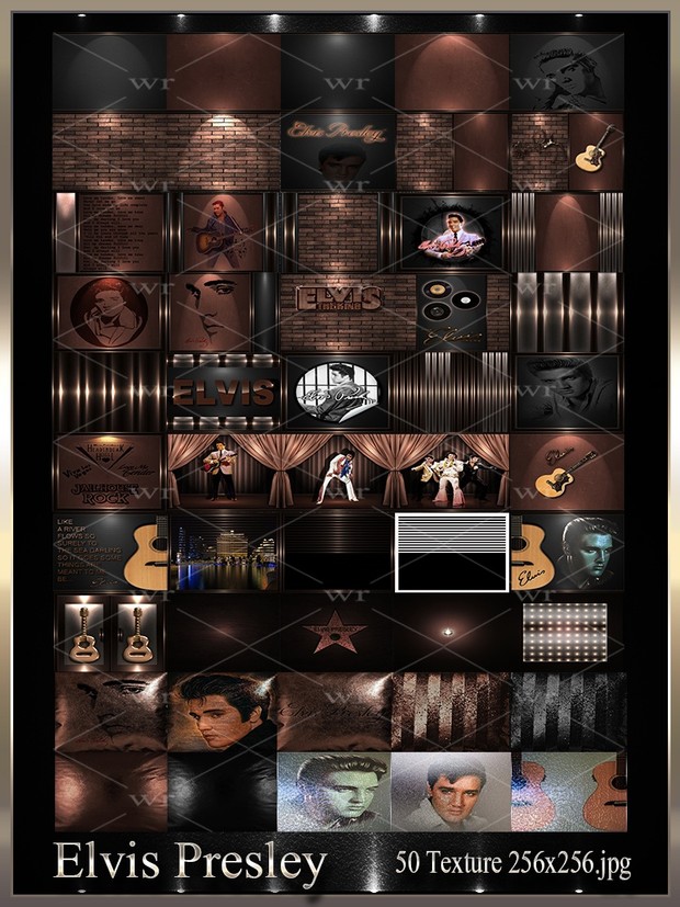 ~ ELVIS PRESLEY IMVU TEXTURE PACK ~