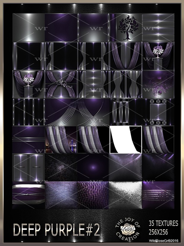 ~ DEEP PURPLE #2 TEXTURE PACK ~
