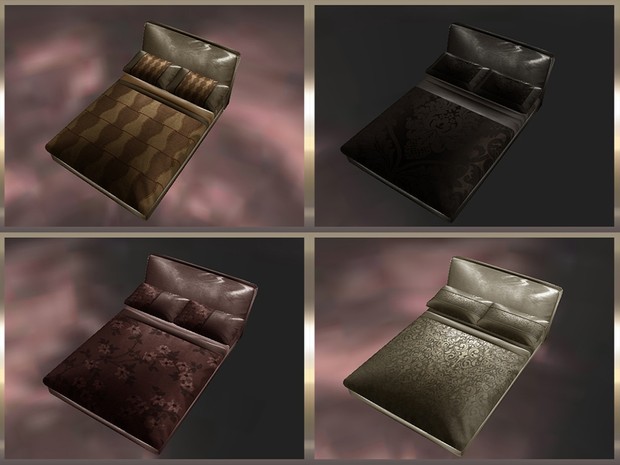 ~ BED COVERS & PILLOWS SETS TEXTURE PACK ~
