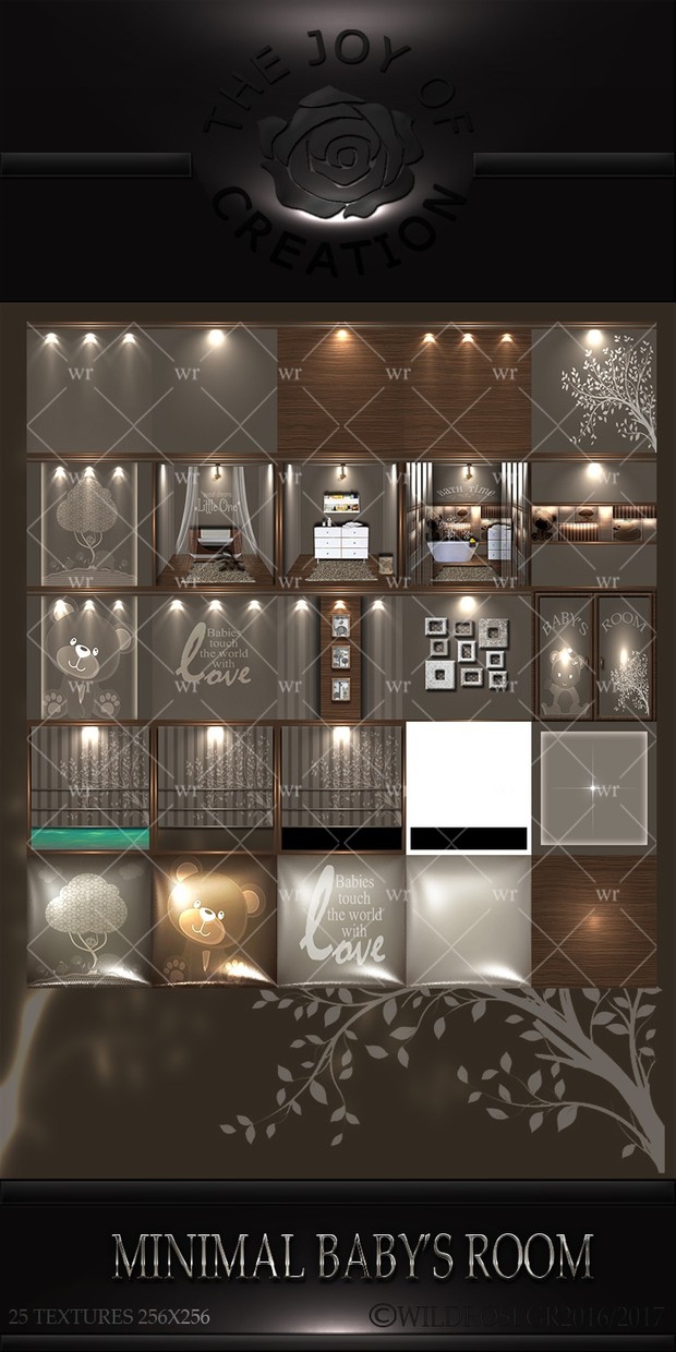 BABIES & KIDS ROOM TEXTURES FAT PACK