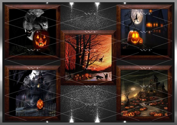 ~ PUMPKIN WALL ART ~