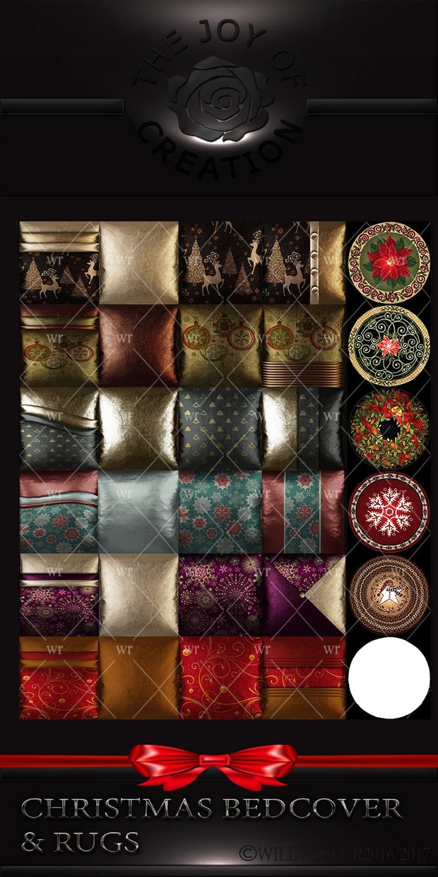 CHRISTMAS BEDCOVERS & RUGS