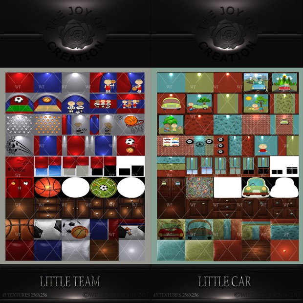 BABIES & KIDS ROOM TEXTURES FAT PACK