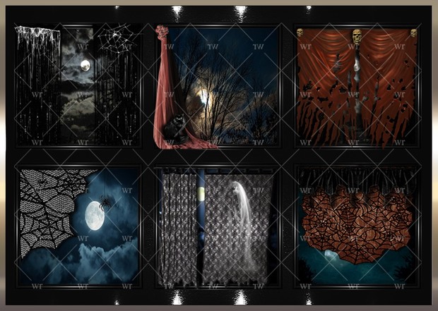 ~ HALLOWEEN WINDOWS TEXTURE PACK ~