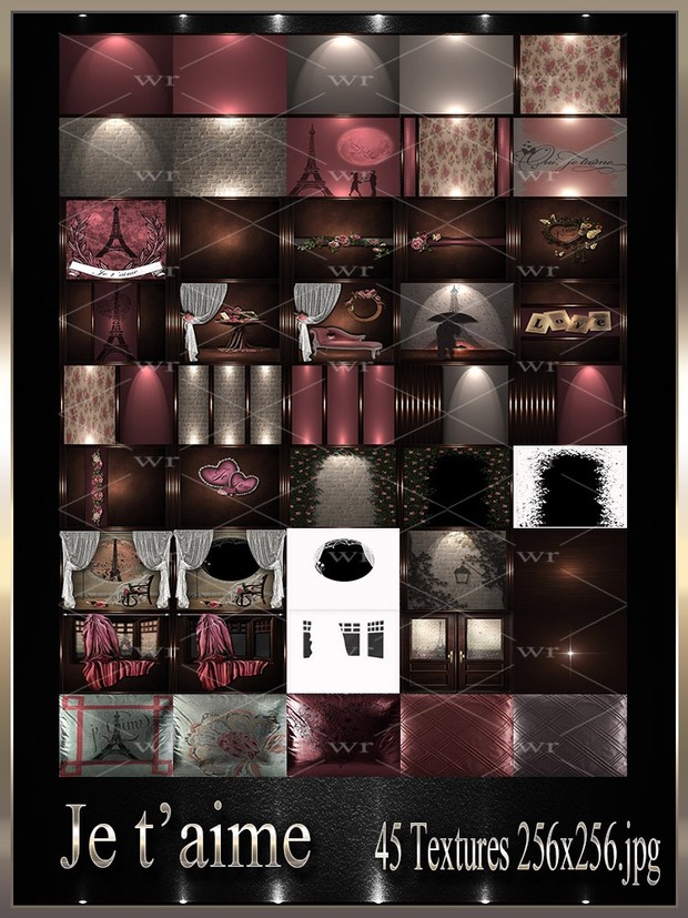 ~ Je T' aime IMVU TEXTURE PACK ~
