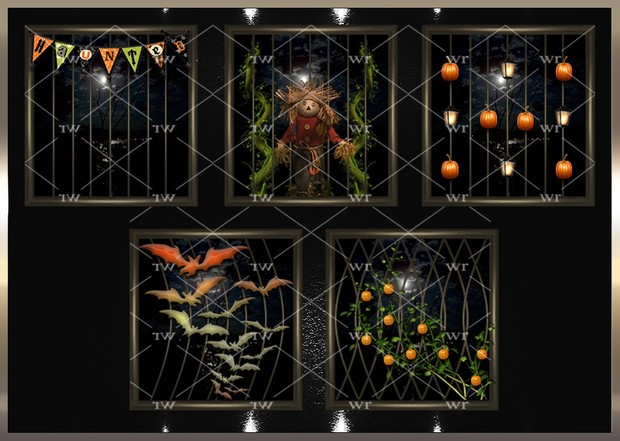 ~ HALLOWEEN LATTICE TEXTURE PACK ~