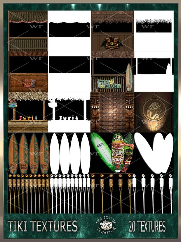 ~ TIKI TEXTURES ~