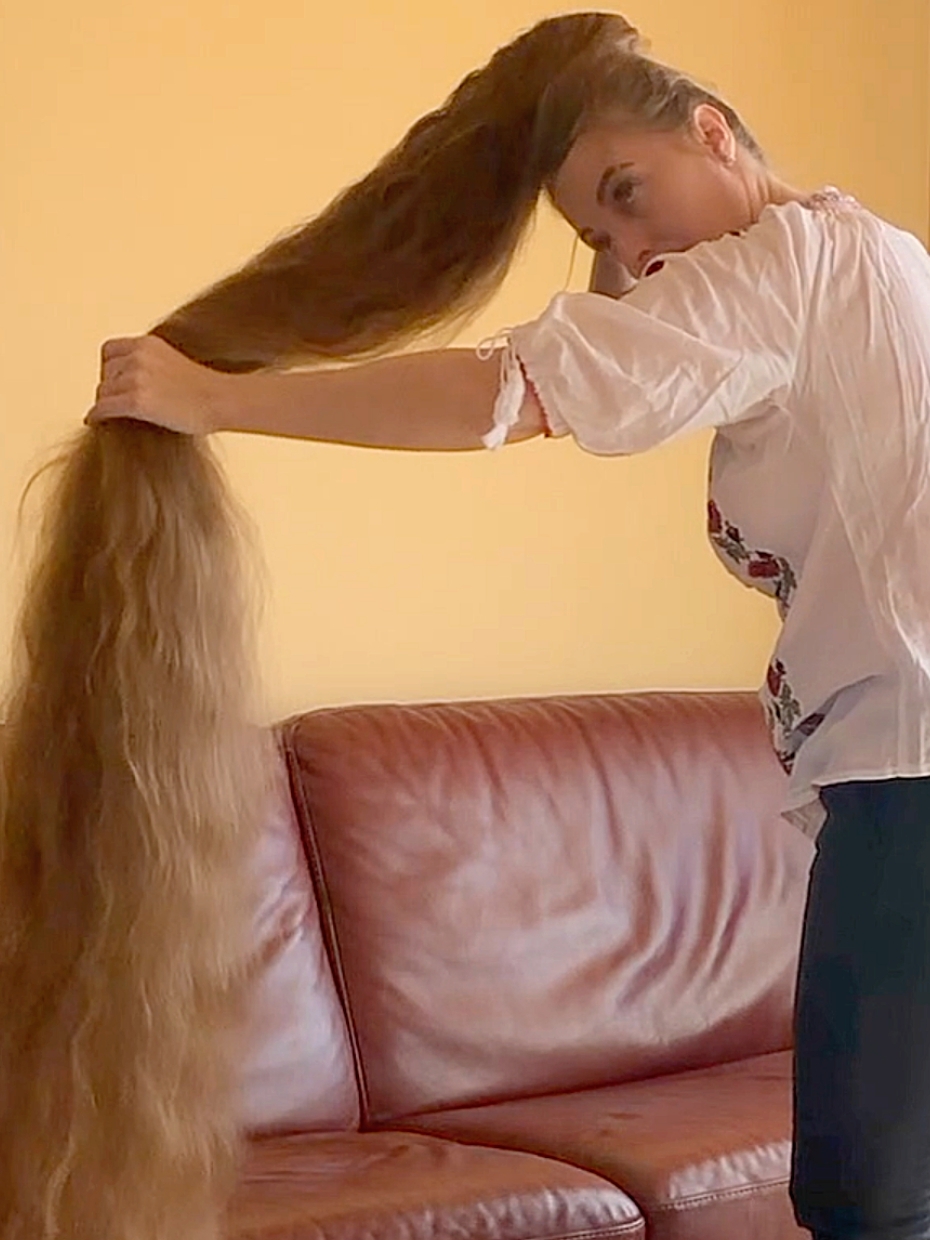 VIDEO OMG So Much Hair RealRapunzels