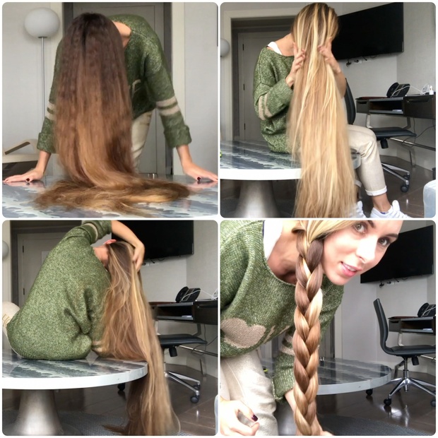 VIDEO - Table hair play