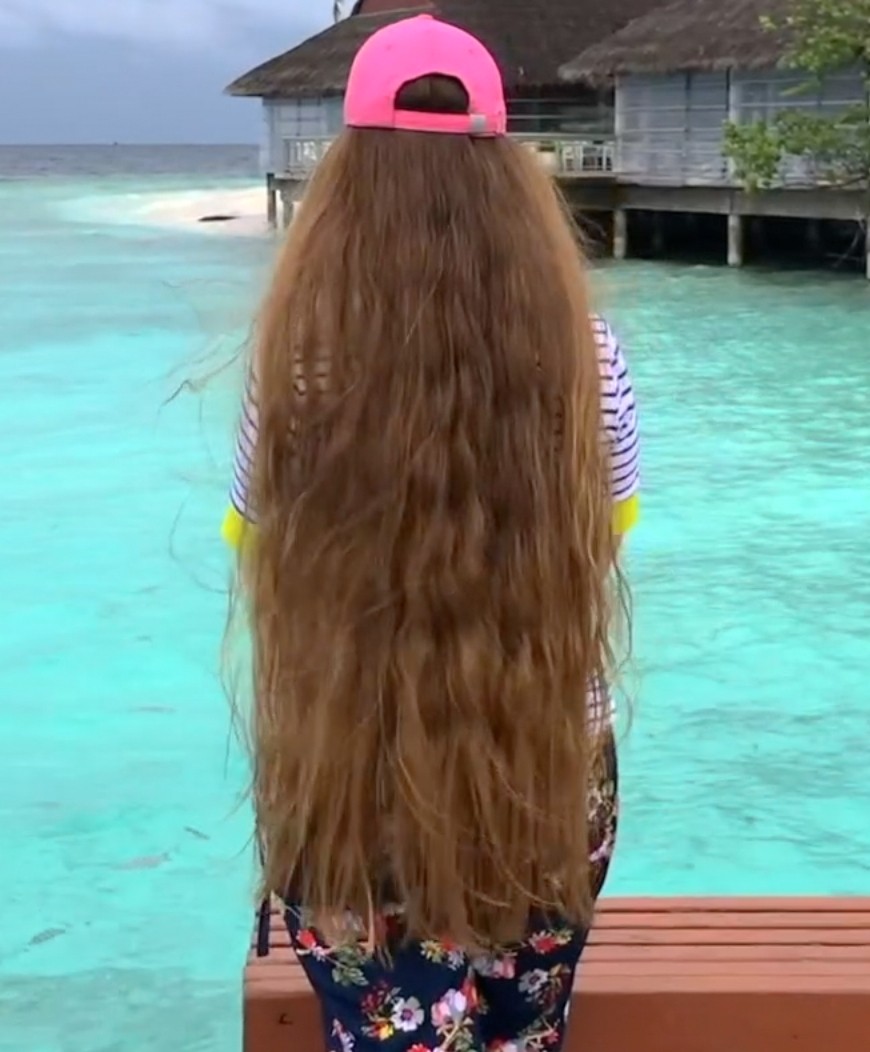 Video Kseniya In The Maldives Realrapunzels