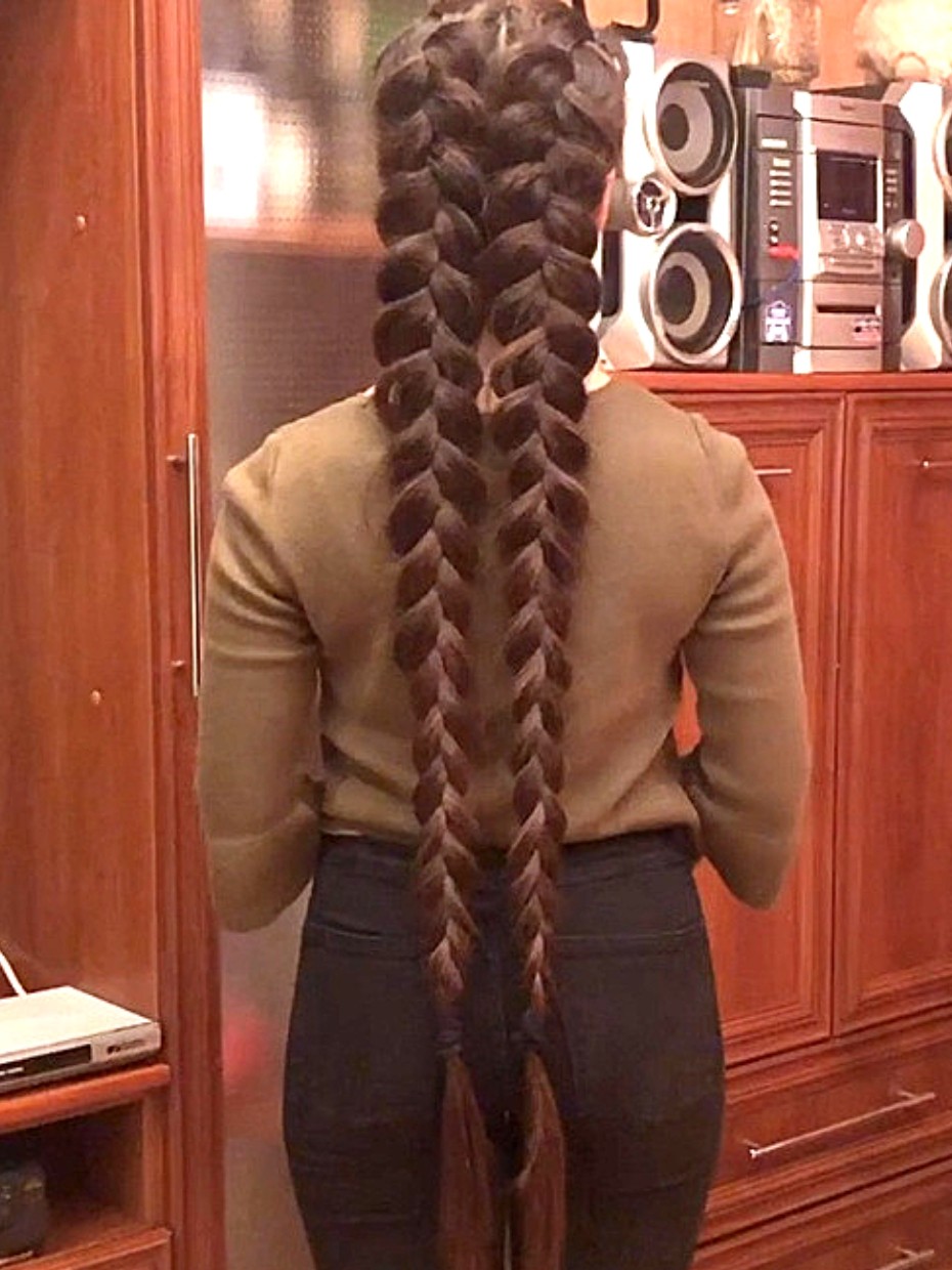 Video Two Big Braids Realrapunzels