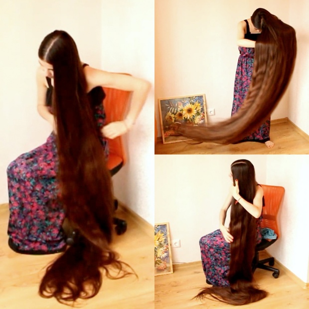 VIDEO - Longest hair ever 2
