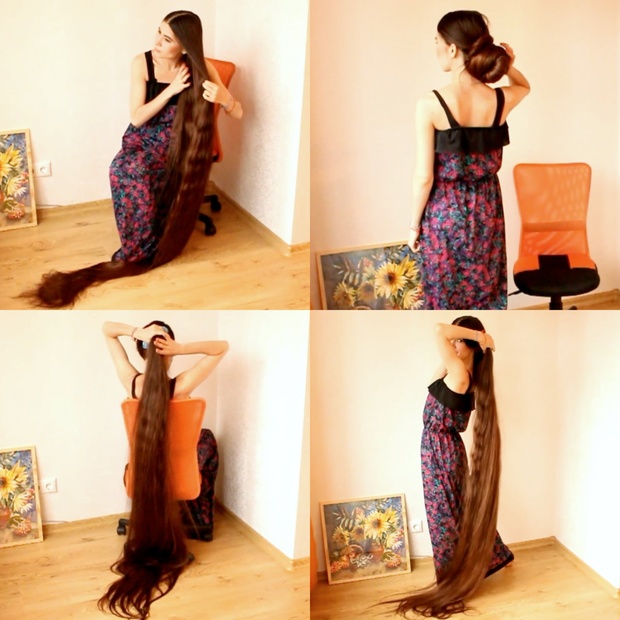 VIDEO - Longest hair ever 2