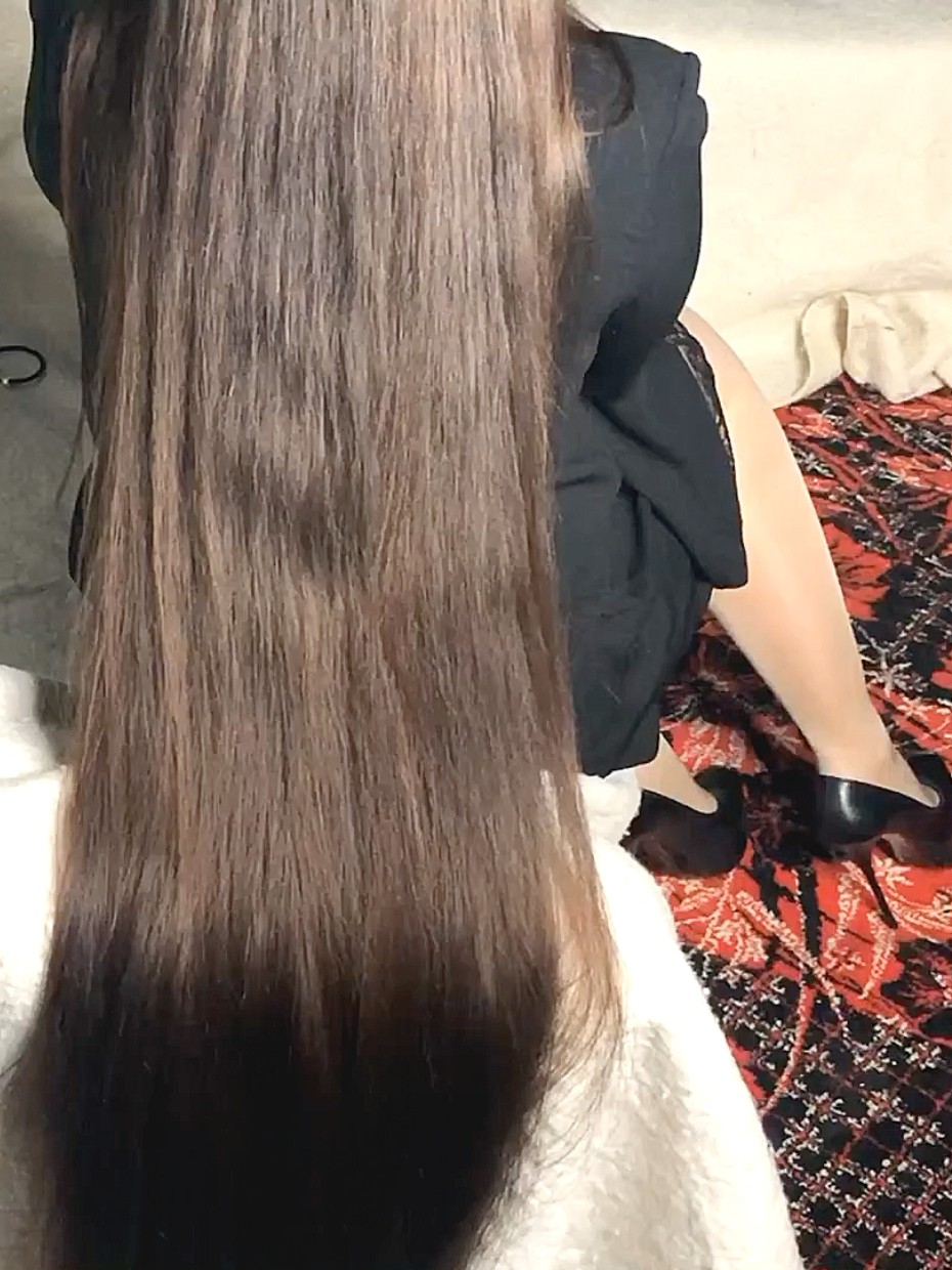 Video Heavy Ponytails 2 Realrapunzels