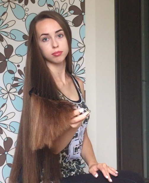 VIDEO - Parting classic length hair + braid (Part 2)