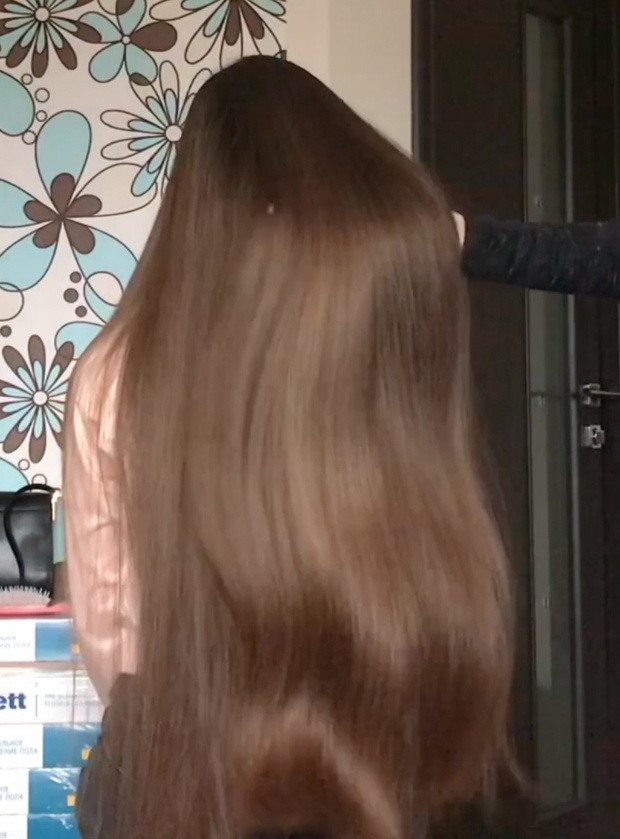 VIDEO - Irina´s hair is a dream