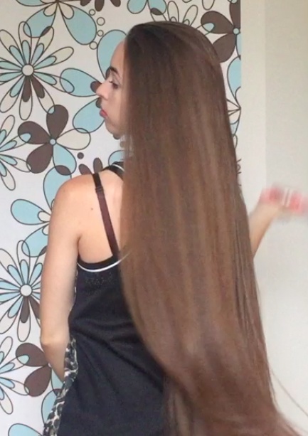 VIDEO - Parting classic length hair + braid (Part 2)