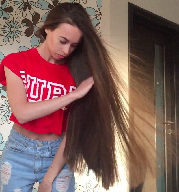 VIDEO - Classic length hair blowing