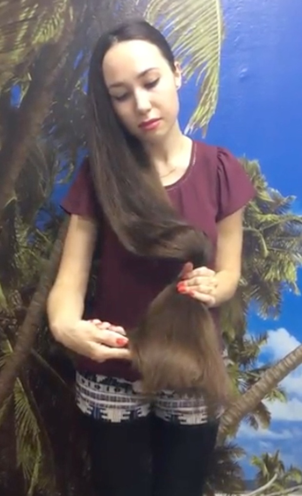 VIDEO - Superthick classic length hair