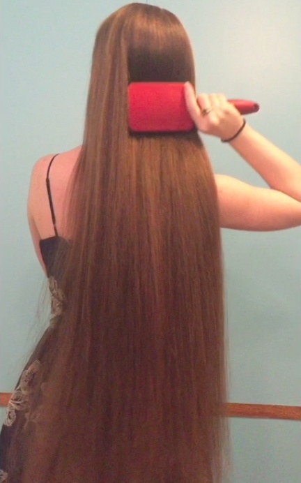 VIDEO - Super silky classic length hair