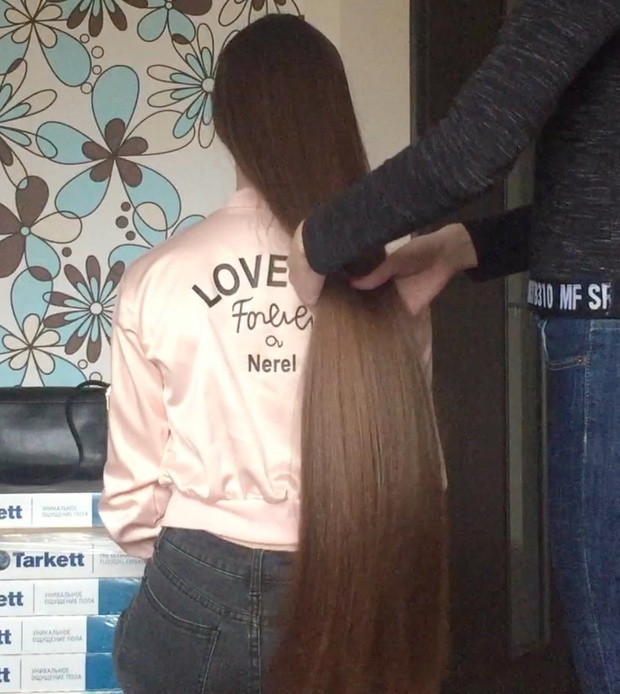 VIDEO - Irina´s hair is a dream