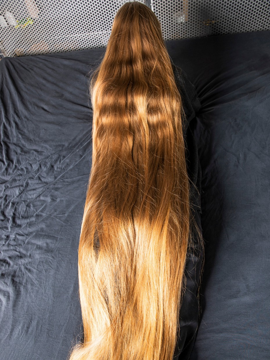 PHOTO SET Extreme calf length hair perfection photos RealRapunzels