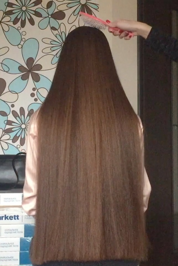 VIDEO - Irina´s hair is a dream